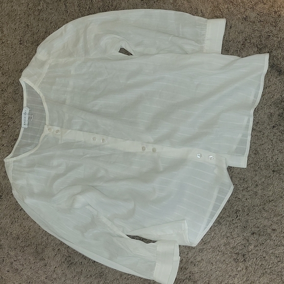 Amour vert button down blouse - Picture 2 of 6